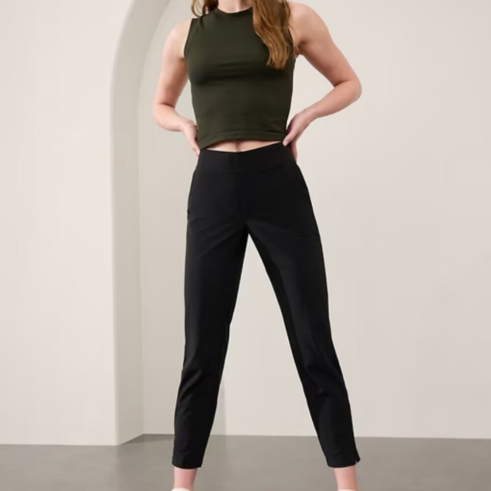 Athleta Brooklyn Mid-rise Ankle Pants size 2